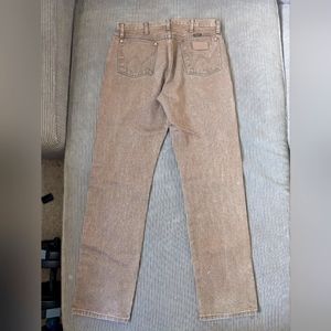 Wrangler - Brown Work Denim